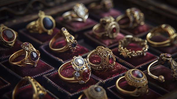 Quels types de bagues trouve-t-on sur le site de la Guilde des Orfèvres ?