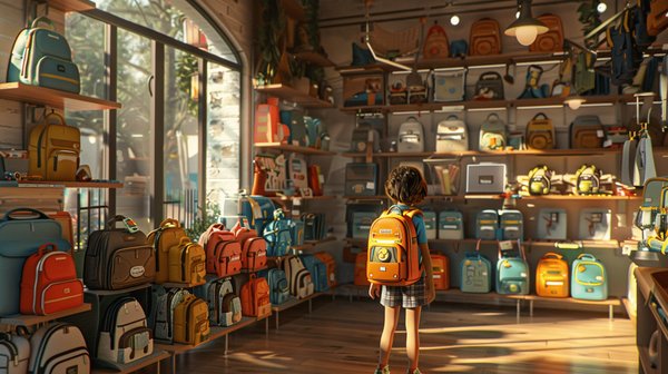 Trouvez le cartable idéal chez notre boutique pour enfants