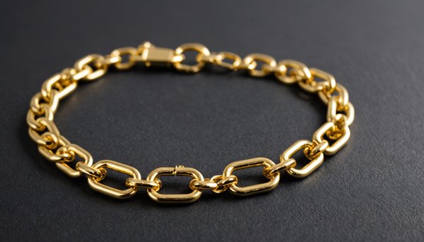 Le bracelet chaîne : élégance durable en or recyclé
